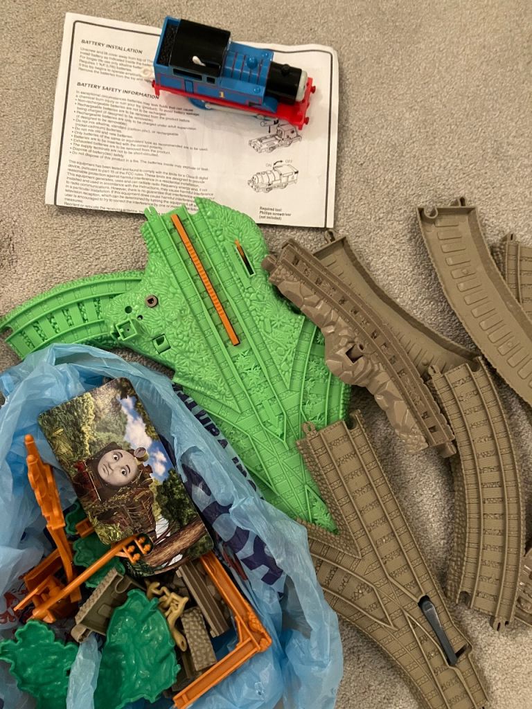 Thomas & Friends TrackMaster 'Thomas' Wild Ride' Motorized Train Set ...
