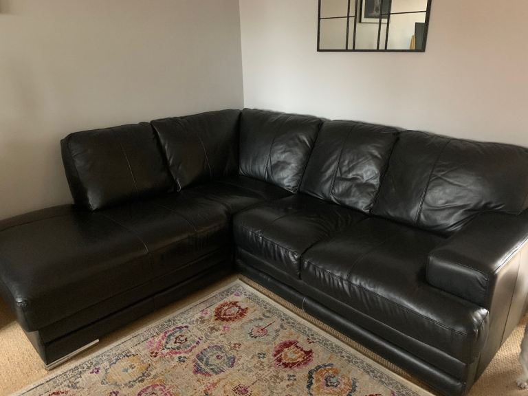 Leather sofa