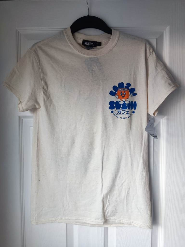 BNWT Mens Shok Print T-Shirt  (Size Small)
