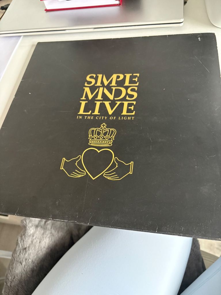 Simple Minds Live In The City Of Light Vinyl Record