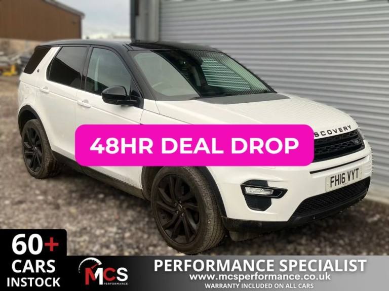 2016 Land Rover Discovery Sport 2.0 TD4 HSE Black SUV 5dr Diesel Auto 4WD Euro 6 (s/s) (180 ps) E...