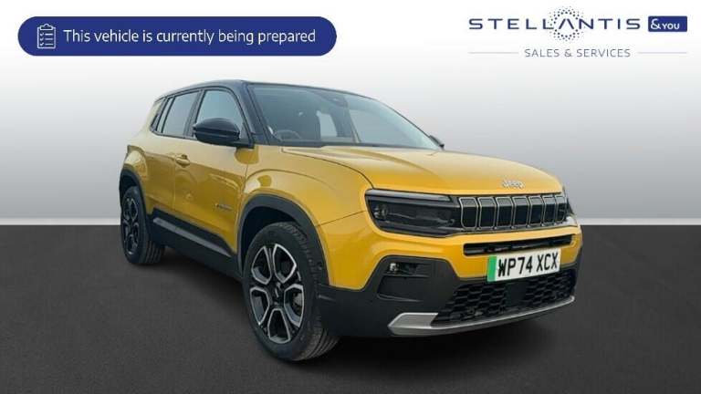 2024 Jeep Avenger 54kWh e-Summit SUV 5dr Electric Auto (156 ps) SUV Electric Automatic