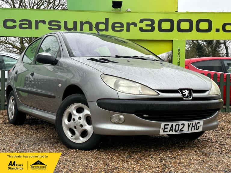 2002 Peugeot 206 1.6 110 GLX 5dr Auto [AC] HATCHBACK PETROL Automatic