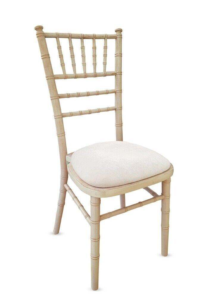 Brand New: Chiavari Chair with seat pad CANCELLED ORDER Ideal for Wedding venues, function rooms