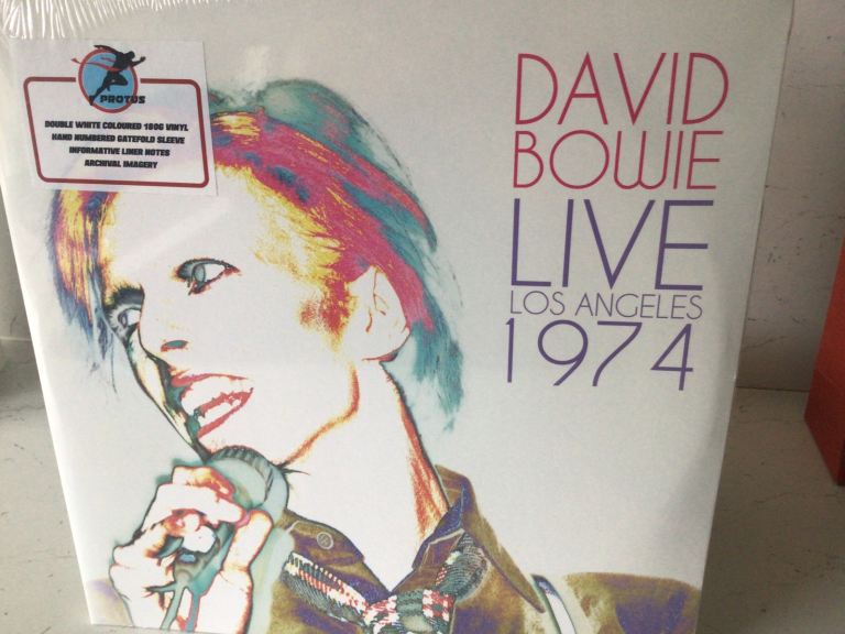 image for DAVID BOWIE lIVE LOS ANGELES 1974