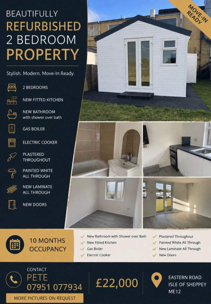 Chalet 2 bed 