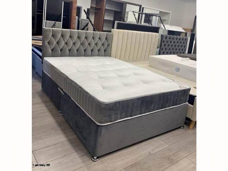 New year sale Double bed with Mattress !! Free delivery 