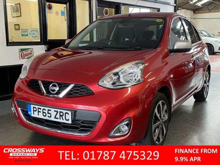 2016 Nissan Micra 1.2 n-tec Hatchback 5dr Petrol CVT Euro 6 (80 ps) Hatchback Petrol Automatic
