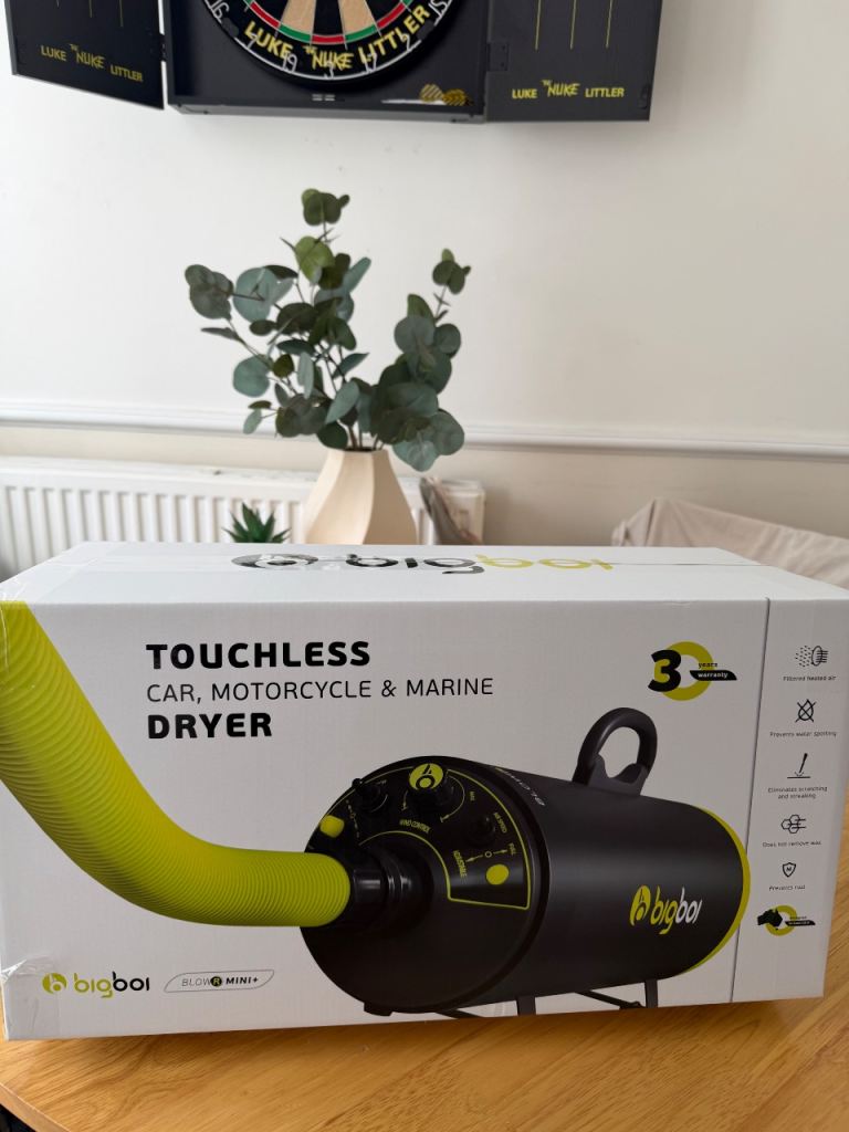  Big boi Mini Plus Touchless Car Dryer