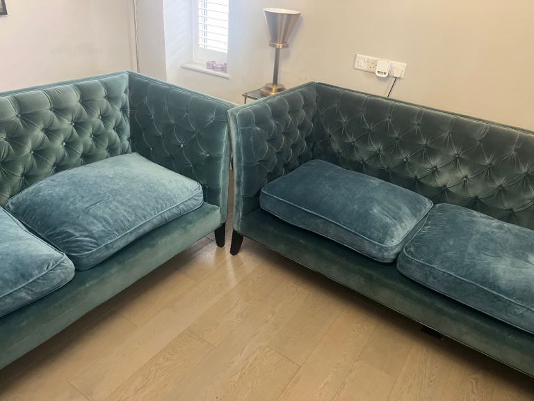 Velvet sofas 