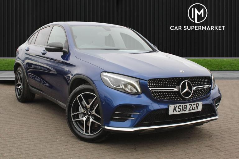 2018 Mercedes-Benz GLC 3.0 GLC43 V6 AMG Coupe G-Tronic 4MATIC Euro 6 (s/s) 5dr COUPE Petrol Autom...