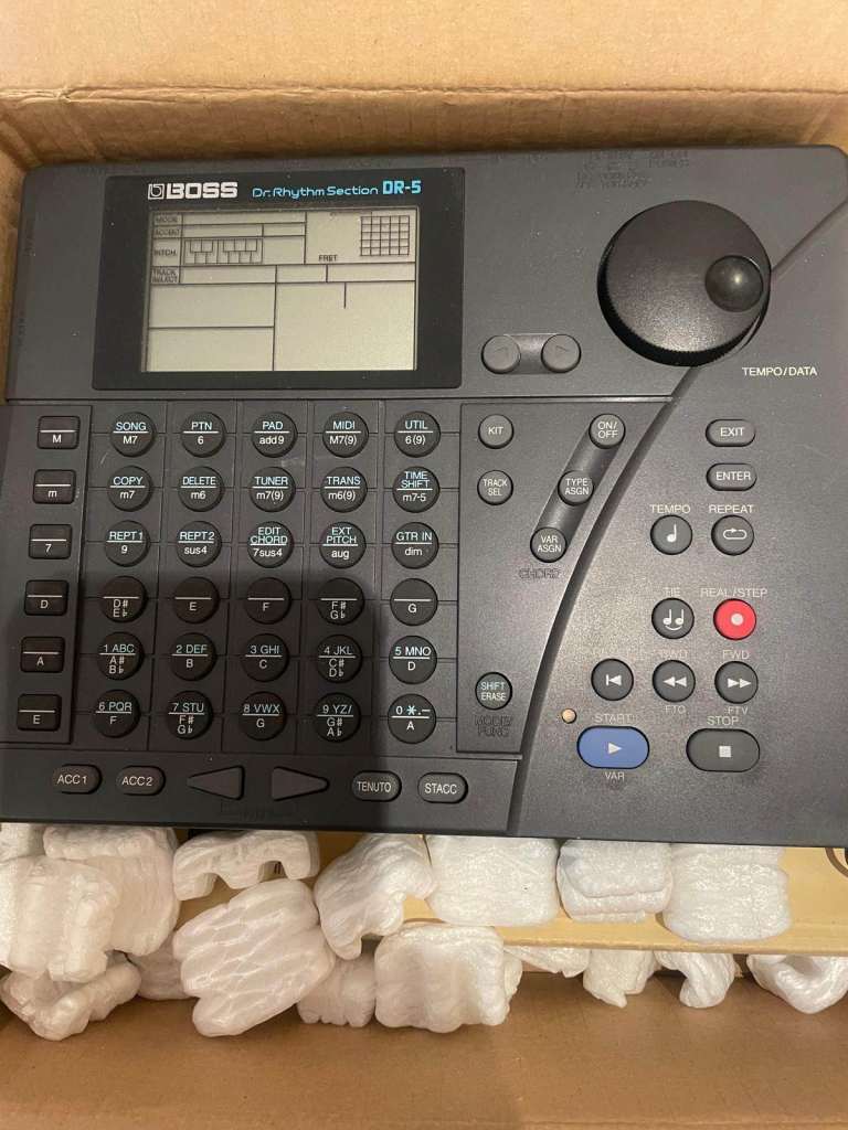 *PRICE DROP* BOSS DR-5 vintage drum machine - hardly used. Open to offers