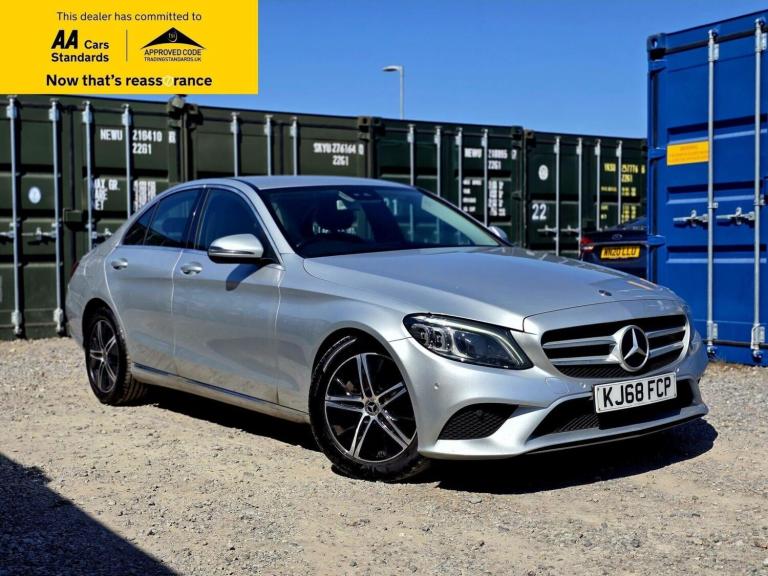 2019 Mercedes-Benz C Class 1.5 C200 MHEV EQ Boost Sport (Premium) Saloon 4dr Petrol G-Tronic+ Eur...