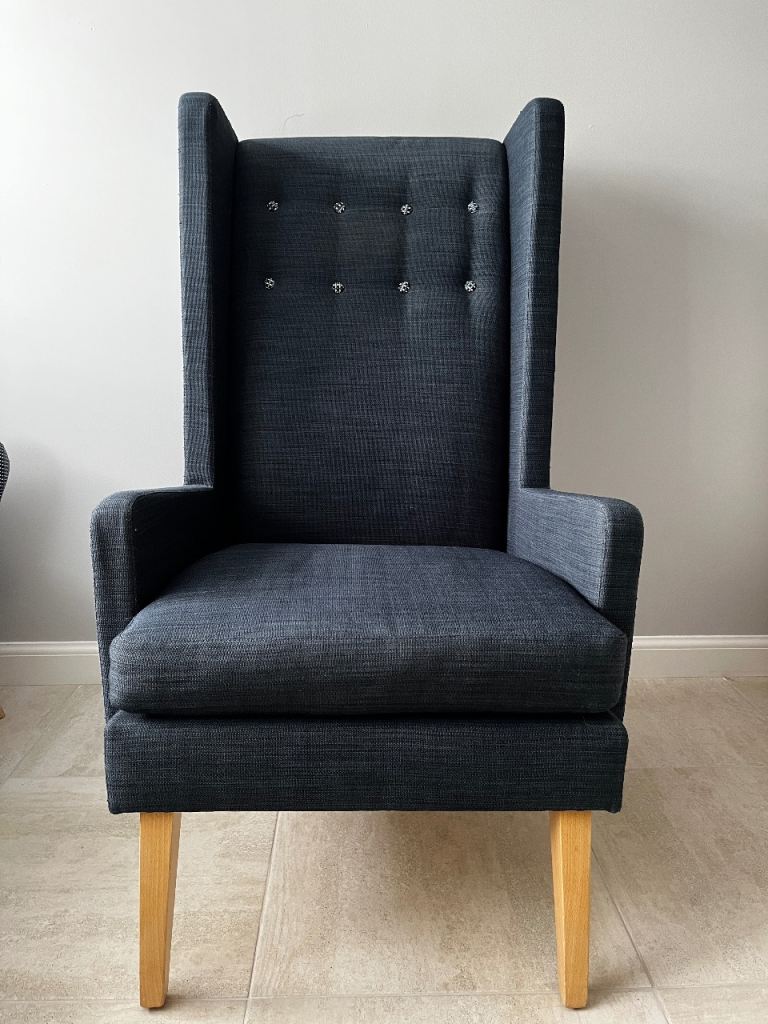 Designers Guild High Seated Harper Armchair. 