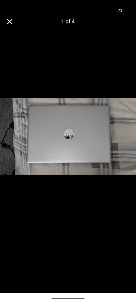 HP Laptop with Charger – Good Working Order
