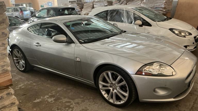2006 Jaguar XK 2006 4.2 V8 2dr Auto SILVER FULL LEATHER SERVICE HISTORY  COUPE Petrol Automatic