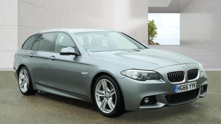 2017 BMW 5 Series 525d M Sport 5dr Step Auto ++ PRO MEDIA / LEATHER / 19 INCH ALLOYS ++ ESTATE Di...