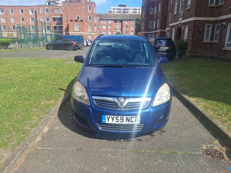 Vauxhall, ZAFIRA, MPV, 2010, Manual, 1598 (cc), 5 doors LONG MOT, ULEZ FREE