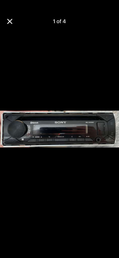 Sony Single din radio