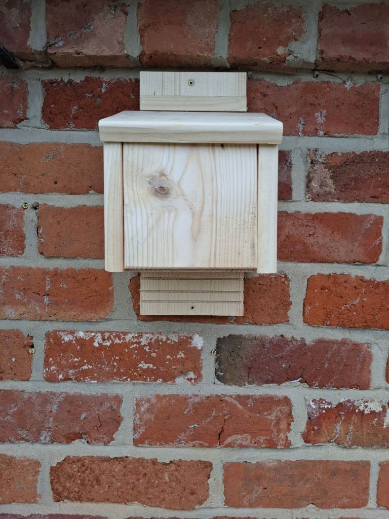 Bat box. Help to save our bats.