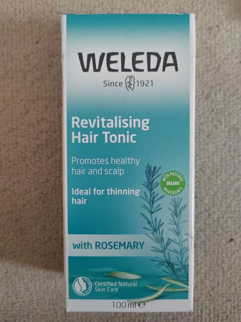 Weleda Revitalising Hair Tonic 100ml - Brand New, Unopened