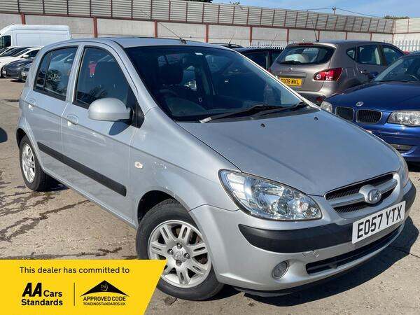 2007 Hyundai Getz 1.4 CDX 5dr HATCHBACK PETROL Manual