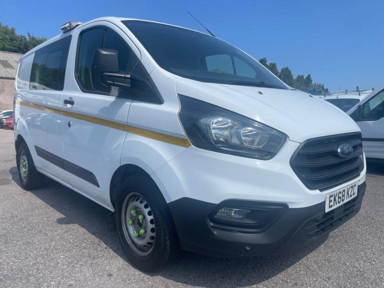 2018 FORD TRANSIT CUSTOM 2.0 TDCI CREW CAB VAN - NO VAT - PX/FINANCE POSS
