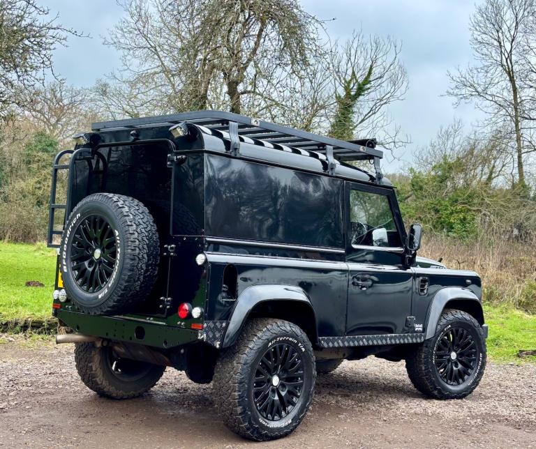 2007 Land Rover Defender 90 2.4 TDCi Puma Black Hard Top 6 Seats RECARO Twisted