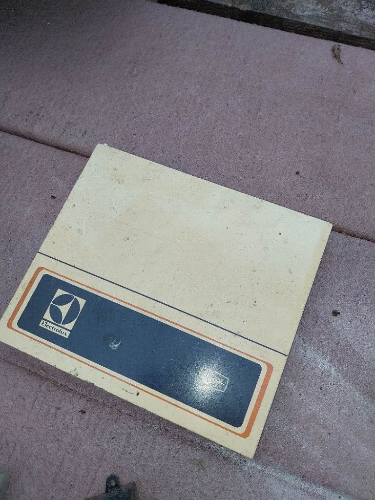 caravan ice box door