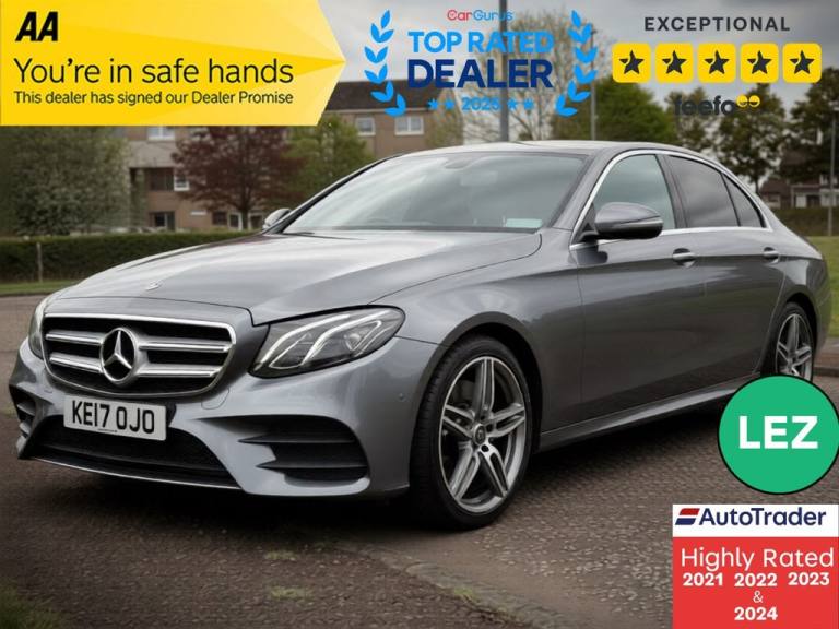 2017 Mercedes-Benz E Class 2.0 E220d AMG Line Saloon 4dr Diesel G-Tronic+ Euro 6 (s/s) (194 ps) S...