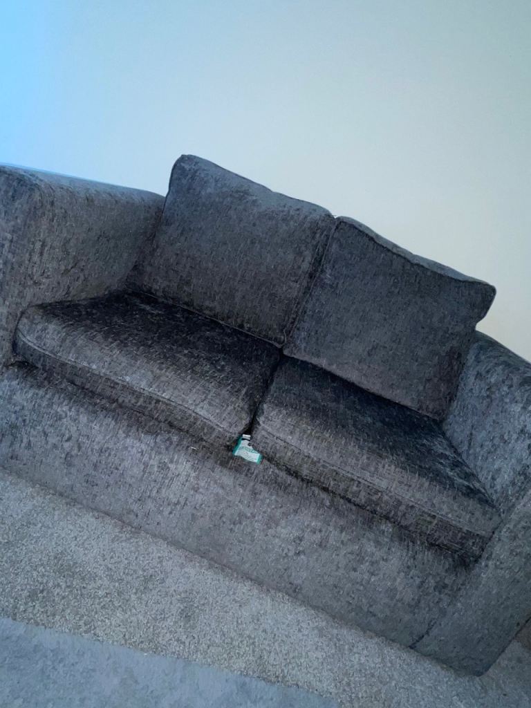 2 Seater Grey Sofa