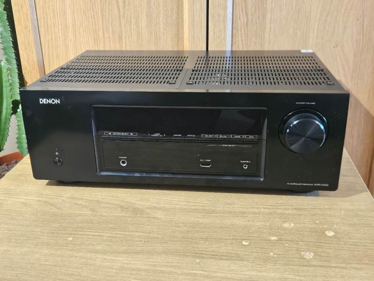 Denon AVR-X500 AV Surround Receiver Amplifier + Remote Control