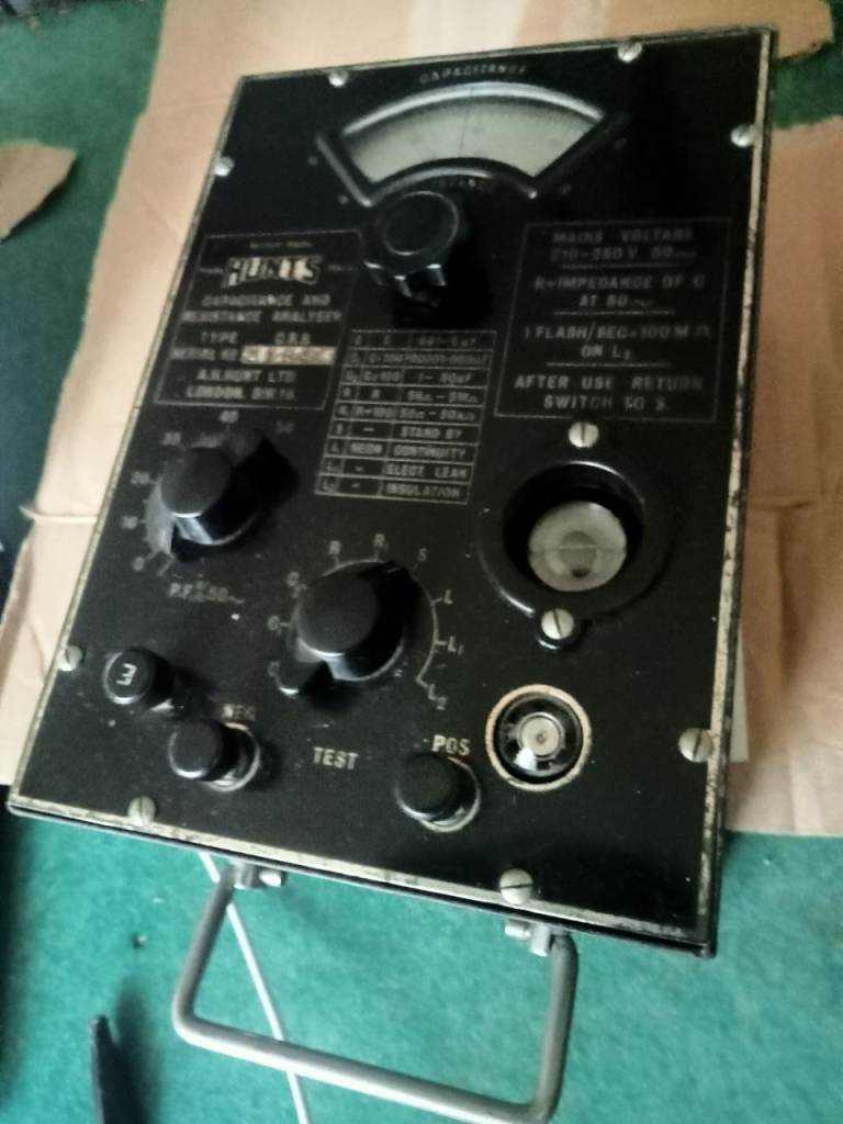 Hunts Capacitance and Resistance Analyser