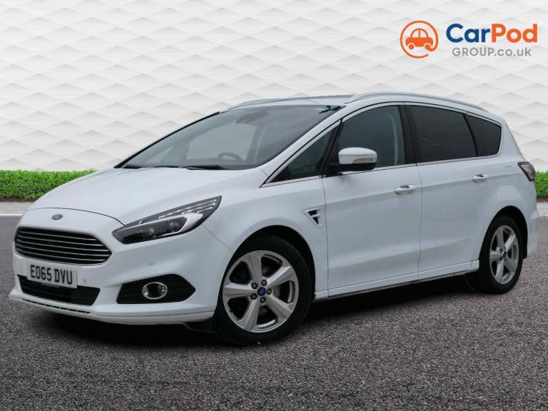 2015 Ford S-Max 2.0 TDCi 150 Titanium 5dr *1 OWN+12 SERVICES+HTD MEMO LTHR+SATNAV++REV CAM* MPV D...