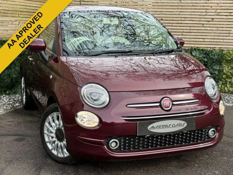 2019 Fiat 500 1.2 Lounge 3dr HATCHBACK PETROL Manual