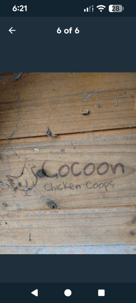 Large chicken coop