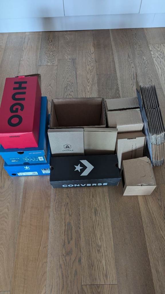 image for 📦 VERY LARGE COLLECTION OF BOXES; PACKAGING & PAPER BAGS – ONLY £20