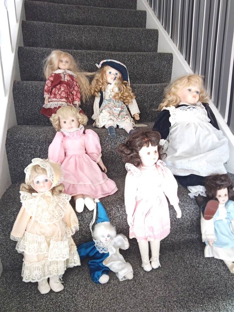 image for Dolls porcelain vintage 