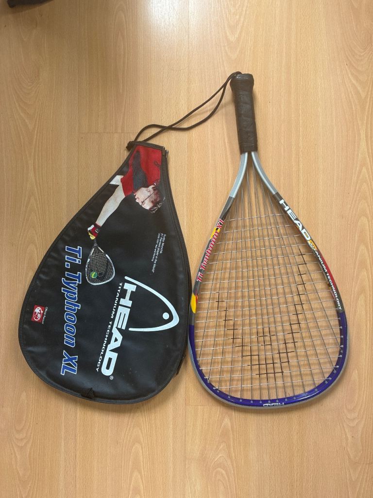 HEAD Ti. Typhoon XL Squash Racket 