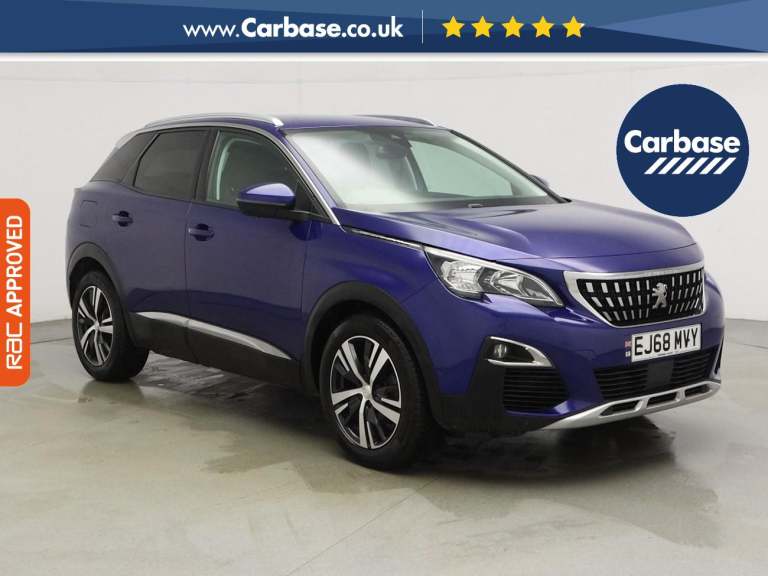 2018 Peugeot 3008 1.6 PureTech Allure SUV 5dr Petrol EAT Euro 6 (s/s) (180 ps) SUV PETROL Automatic