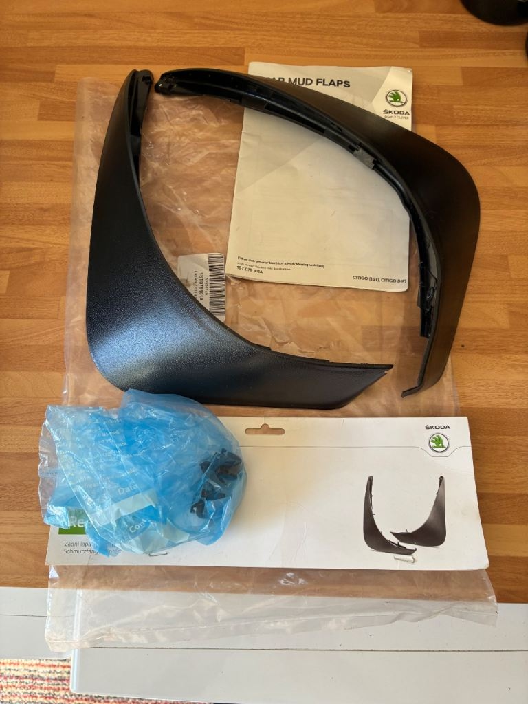 Skoda Citygo rear mudflaps
