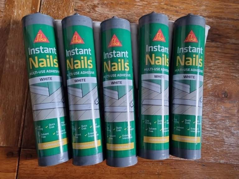 5 tubes Sika instant nails adhesive