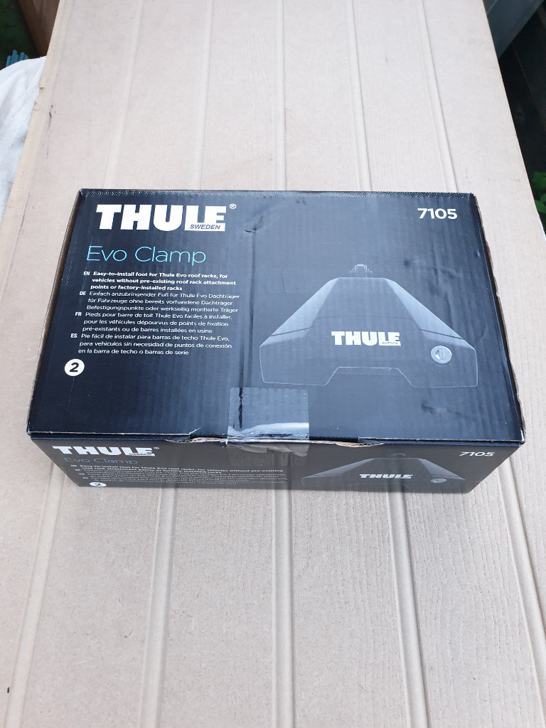 New Thule Evo Clamp Foot Pack 7105 - Pack of 4  710500