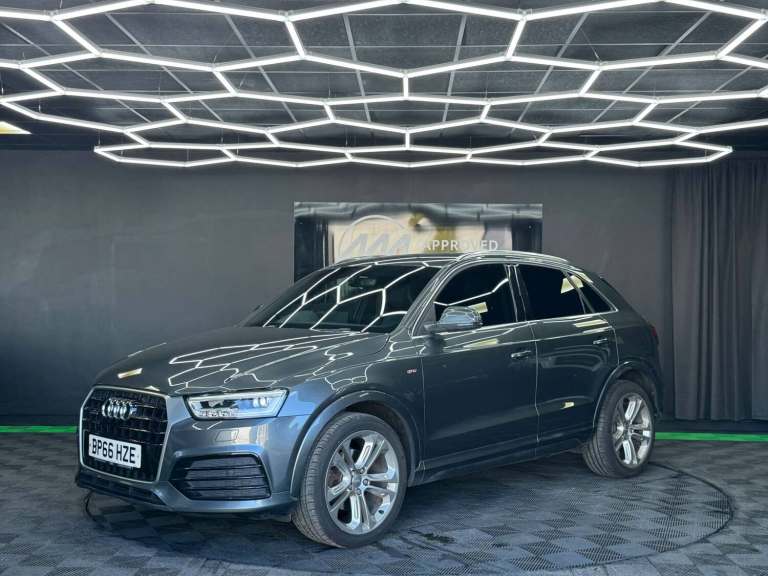 2016 Audi Q3 2.0 Q3 S Line+ TDI Quattro Semi-Auto 4WD 5dr SUV Diesel Automatic
