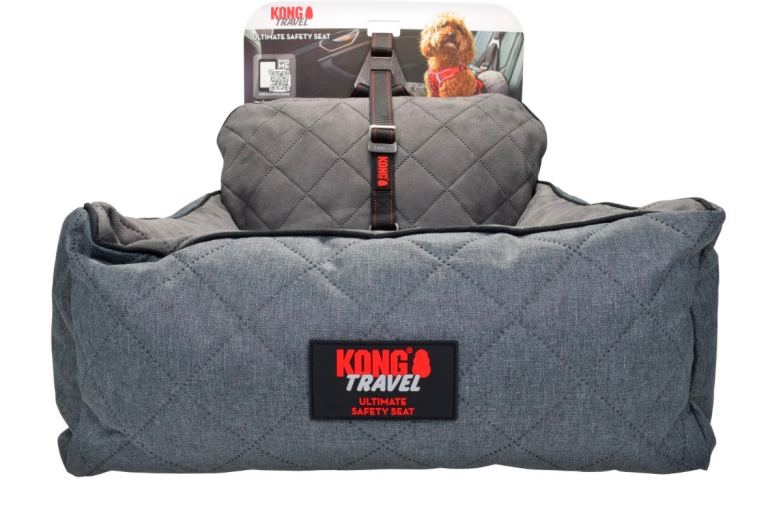 2 Kong Dog Car Seats - secure by Isofix