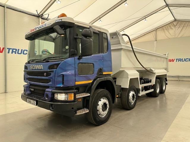 Scania P410 8x4 Day Cab Steel Tipper Manual