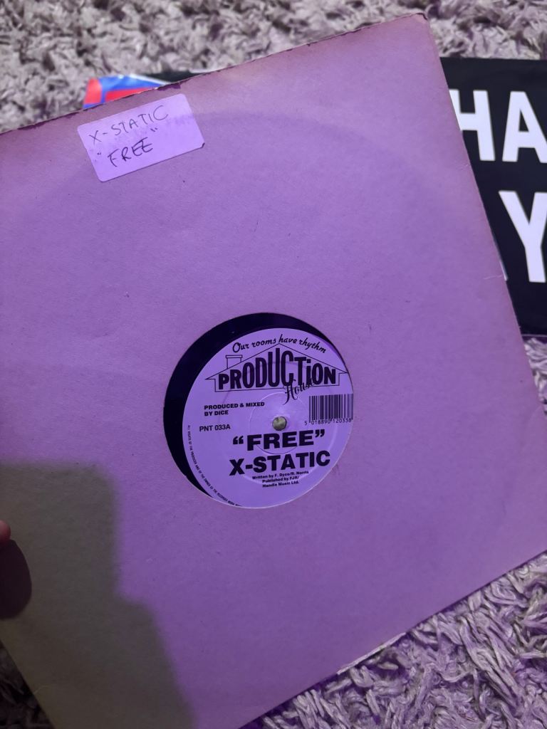 6 rare RAVE records - vinyl 