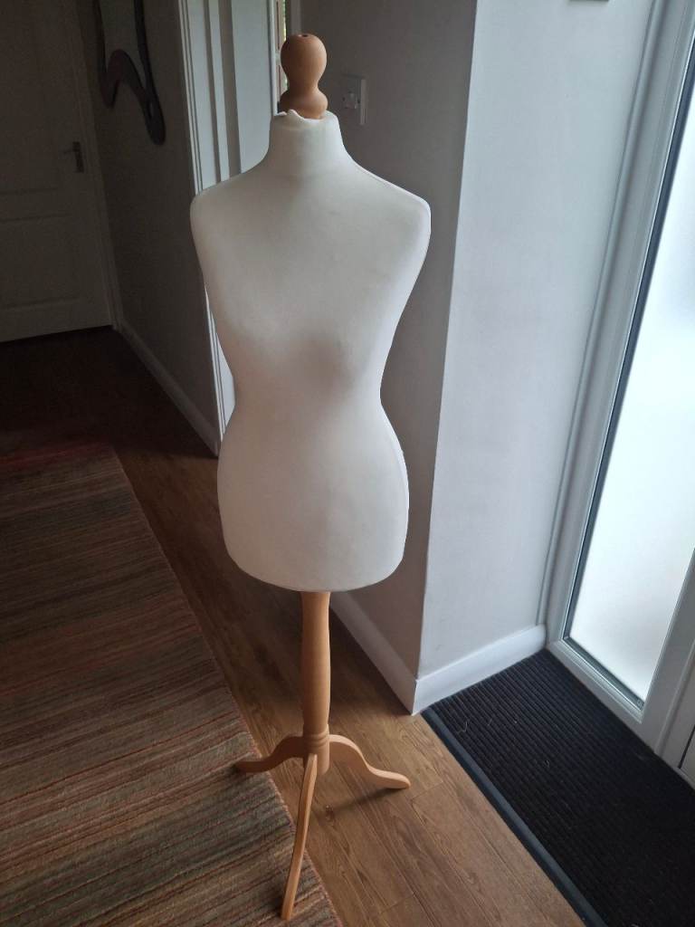 Mannequin Dressmakers Dummy with Wooden Stand – As Good As New