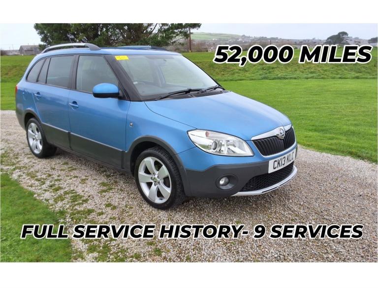 2013 Skoda Fabia 1.2 TSI Scout 5dr ESTATE Petrol Manual