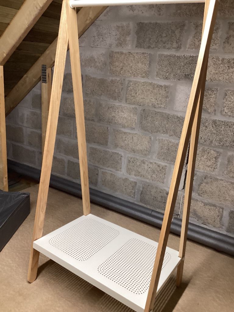 Normann Copenhagen Toj Clothes Rack in Steel and Ash